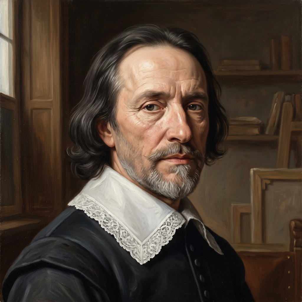 Portrait of Charles Alphonse Dufresnoy