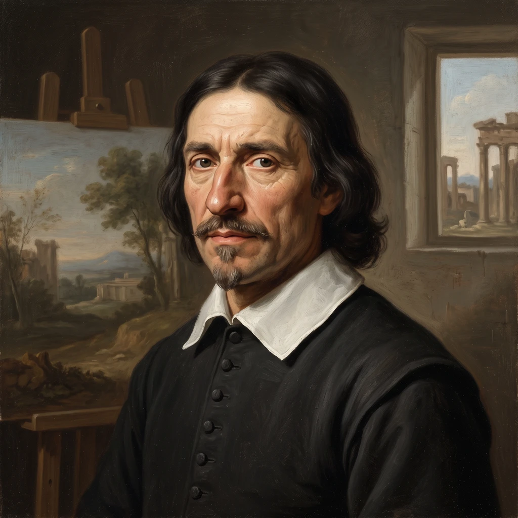 Portrait of Gaspard Dughet