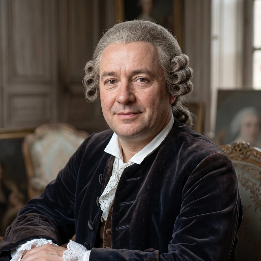 Portrait of Jacques Dumont