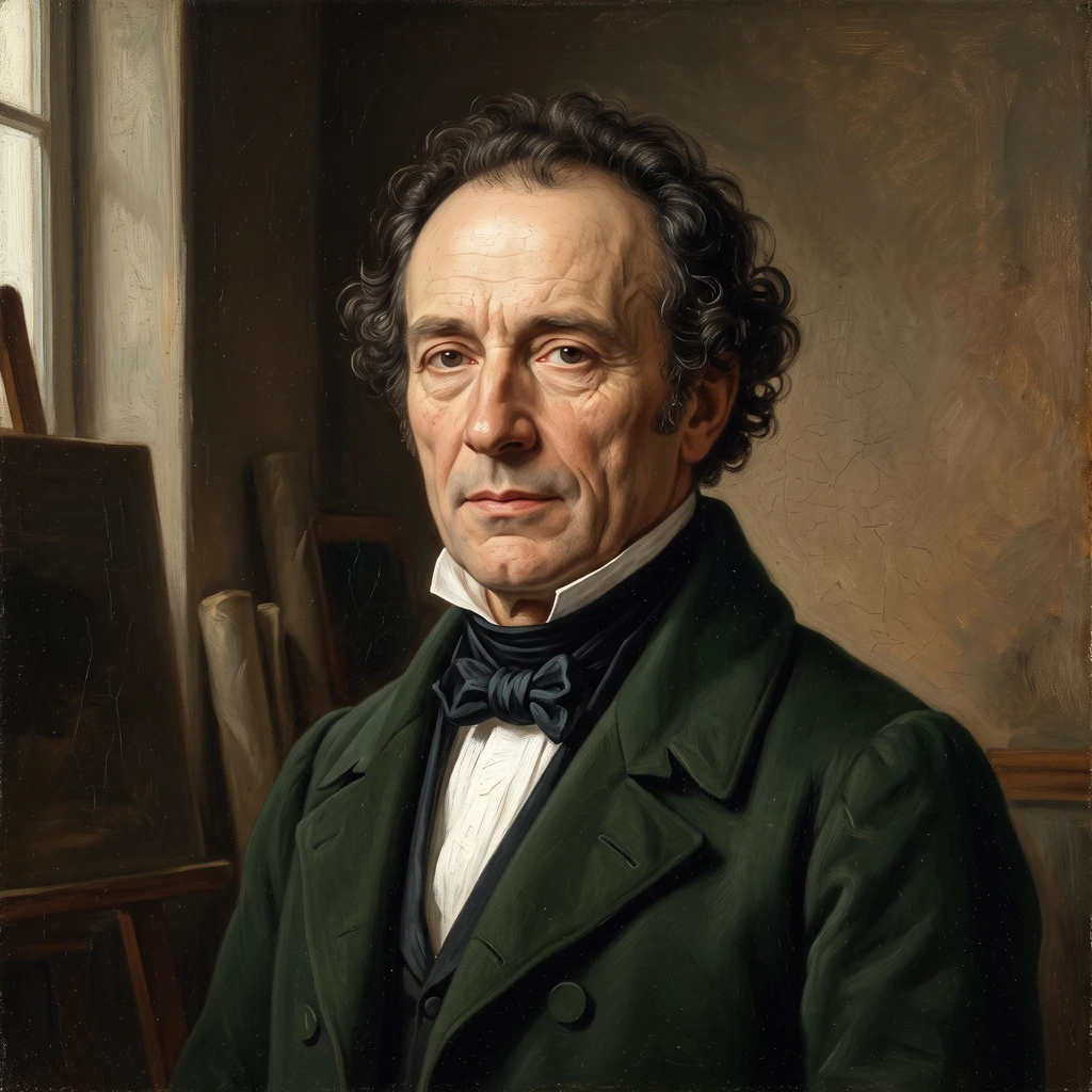 Portrait of Alexandre-Évariste Fragonard