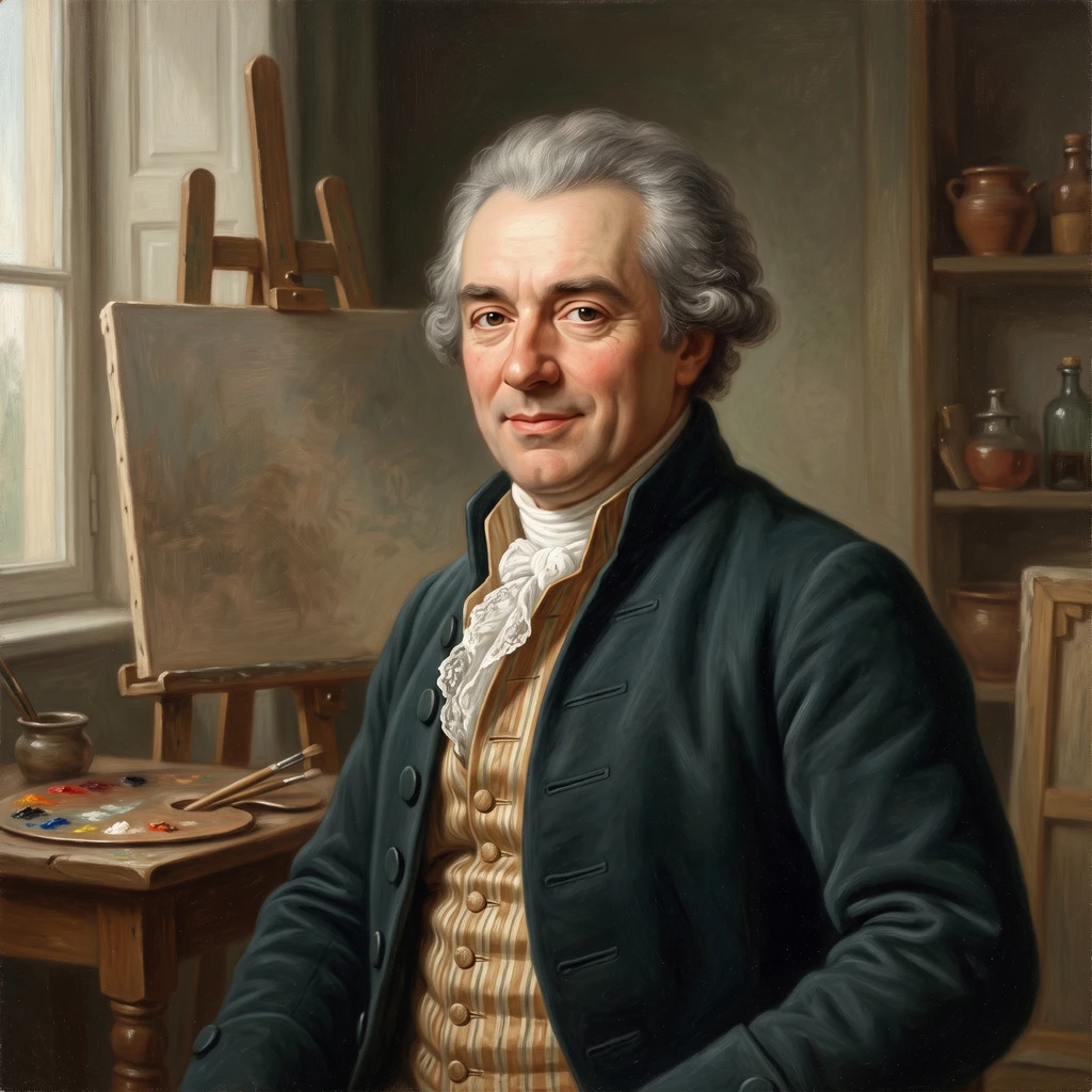 Portrait of Jean-Honoré Fragonard