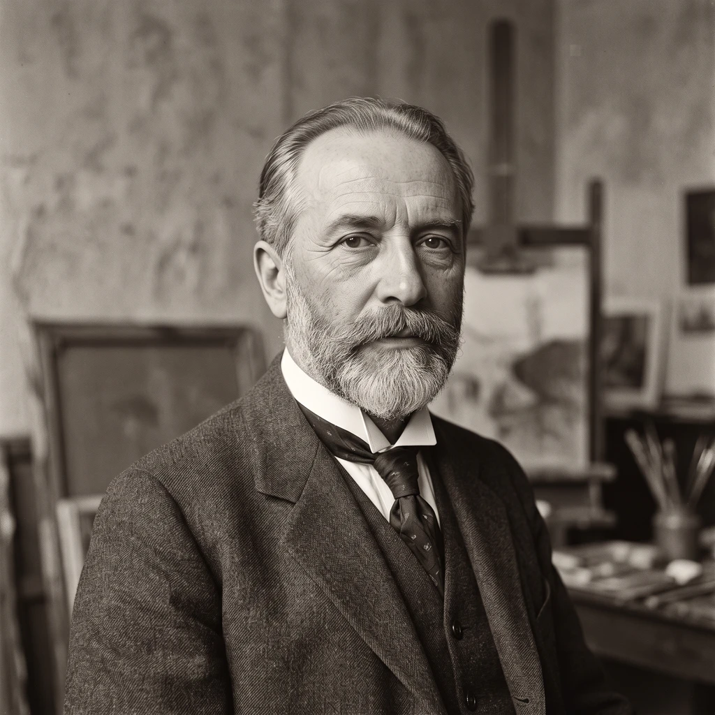 Portrait of Pietro Fragiacomo