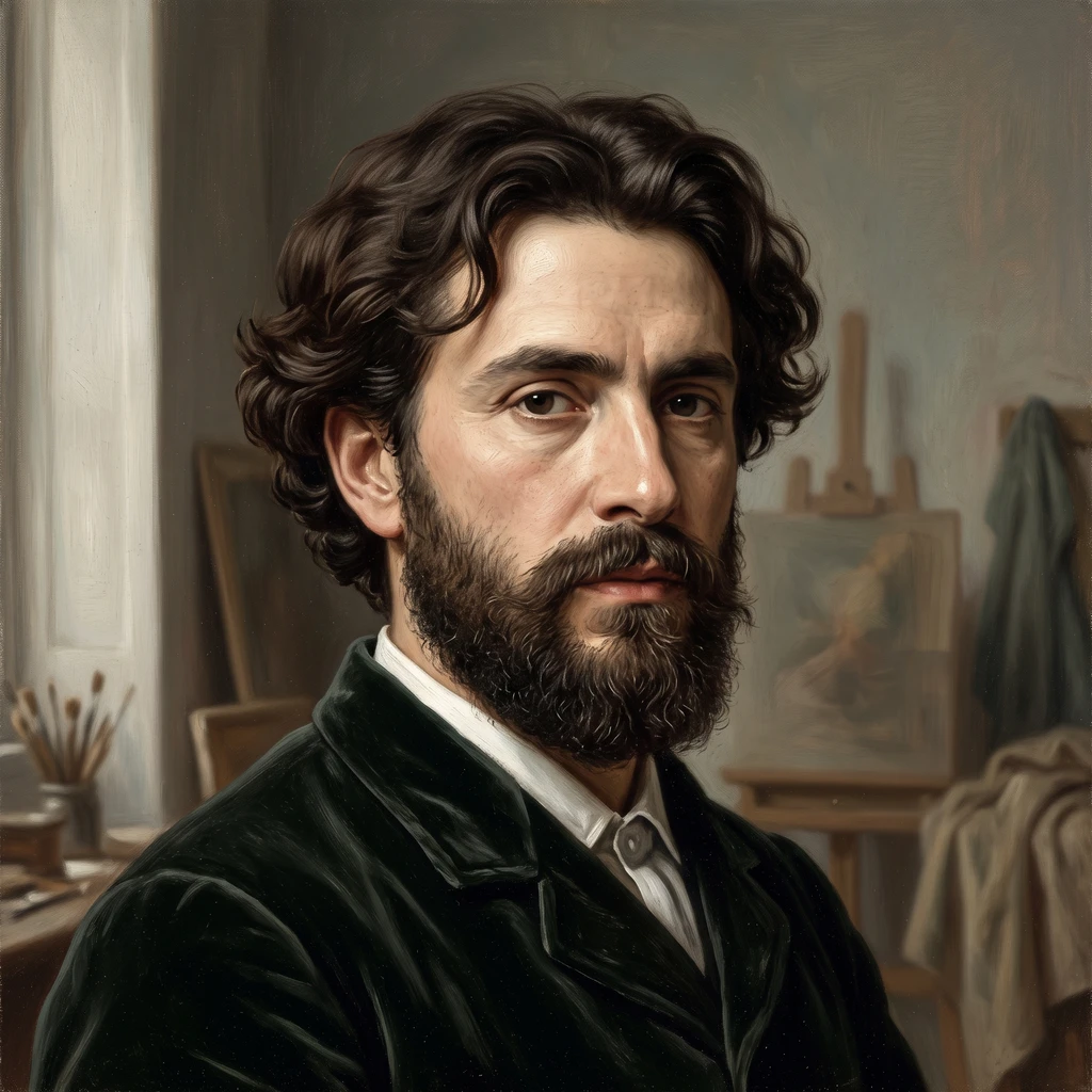 Portrait of Mariano Fortuny Y Marsal