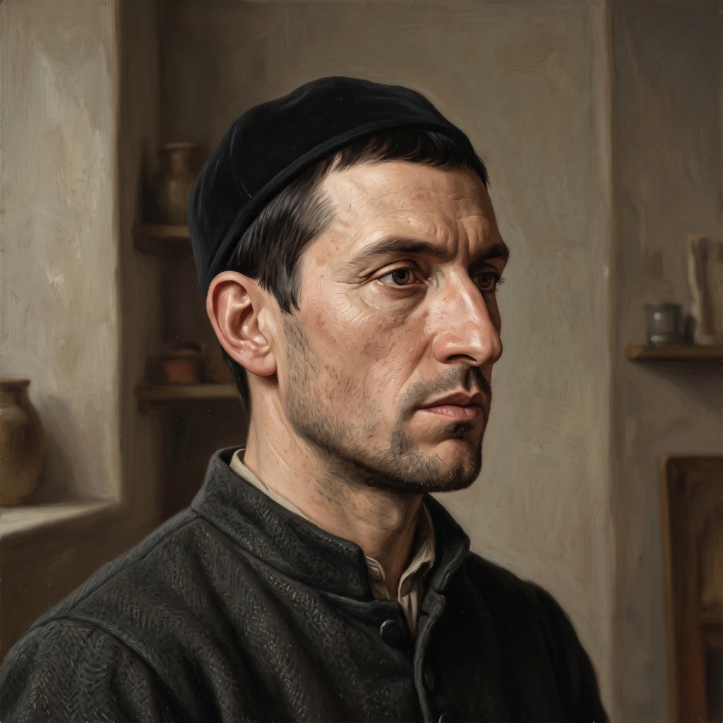 Portrait of Jean Fouquet
