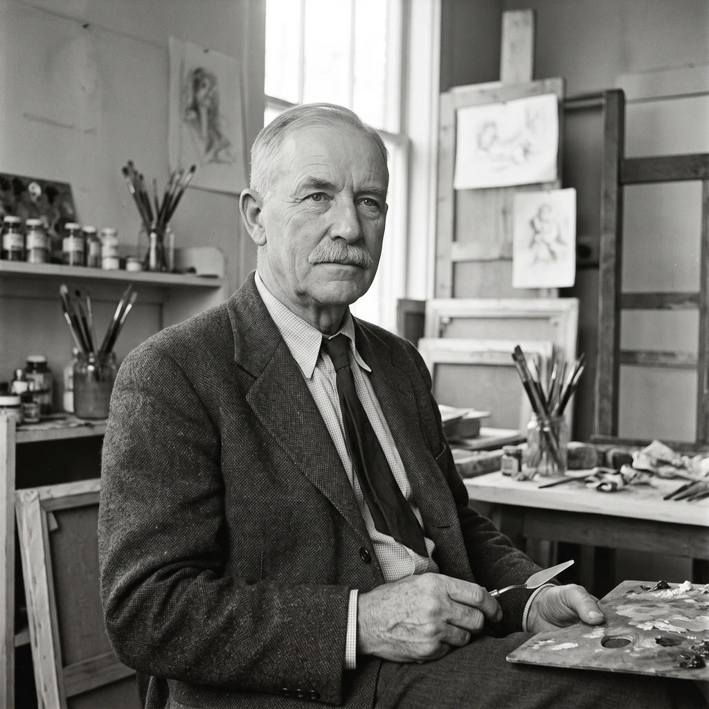 Portrait of S. C. Baker
