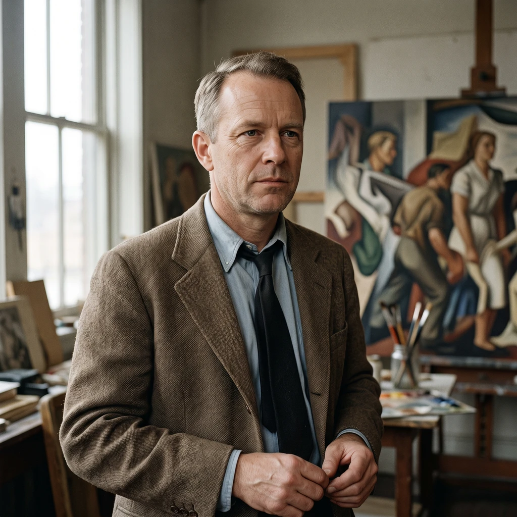 Portrait of Edgar Britton