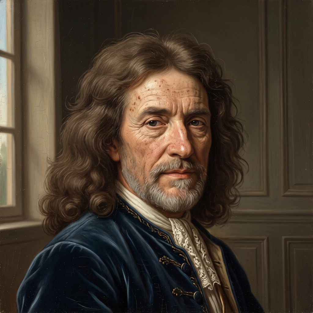 Portrait of Etienne Allegrain