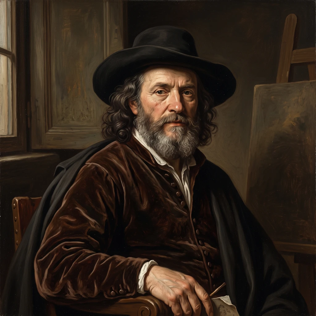 Portrait of Salomon Adler
