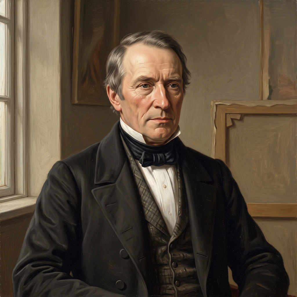 Portrait of Christoffer Wilhelm Eckersberg