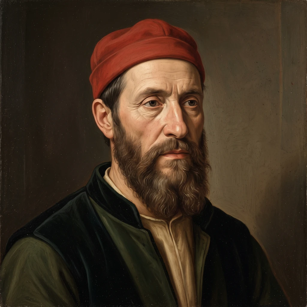 Portrait of Macrino d' Alba