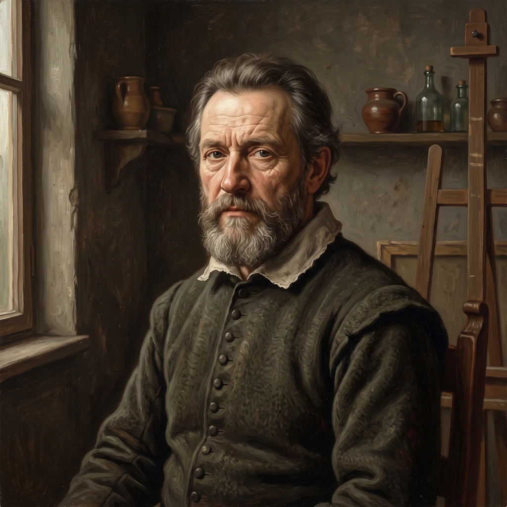 Portrait of Georg Flegel