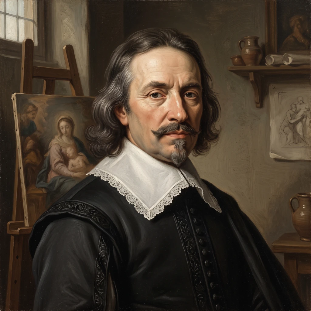 Portrait of Bertholet Flémal