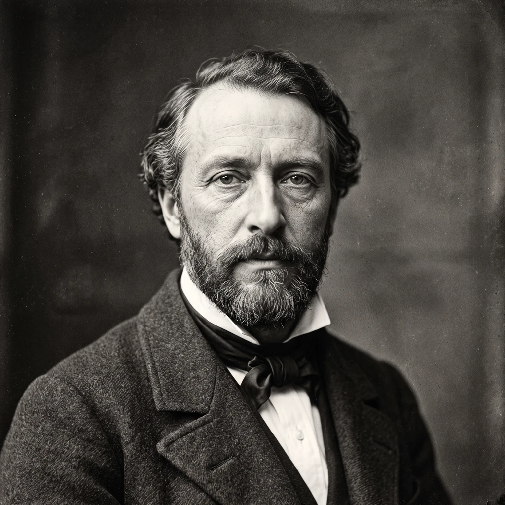 Portrait of Hippolyte Flandrin