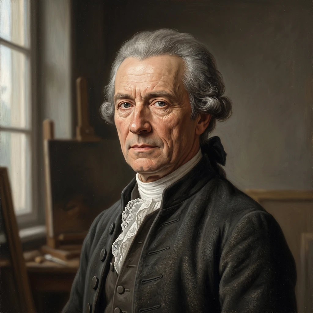 Portrait of Anton Graff