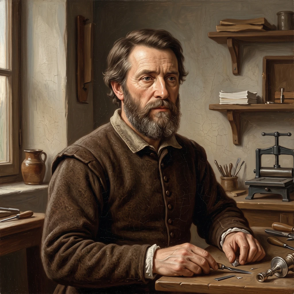 Portrait of Jean de Gourmont
