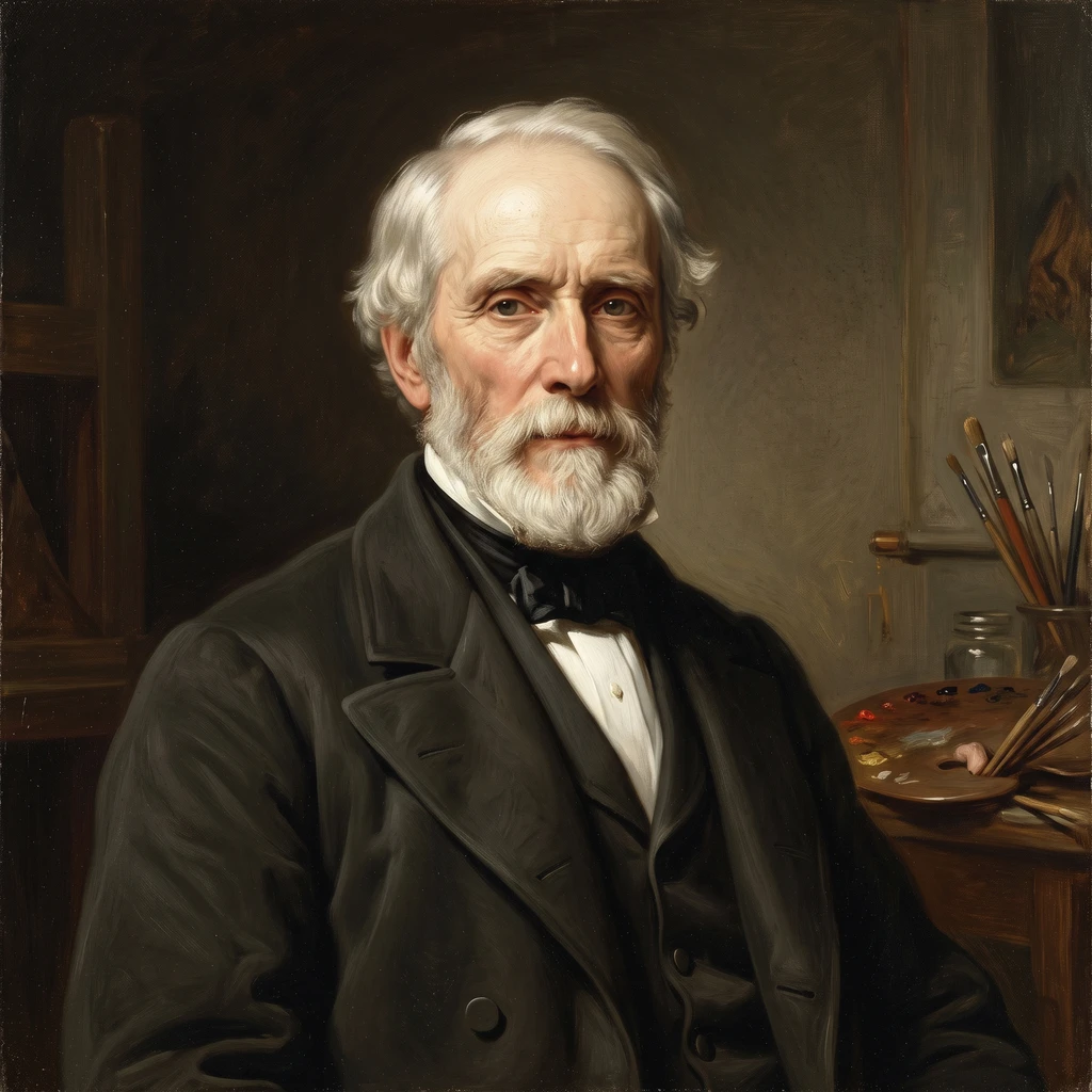 Portrait of John Watson Gordon