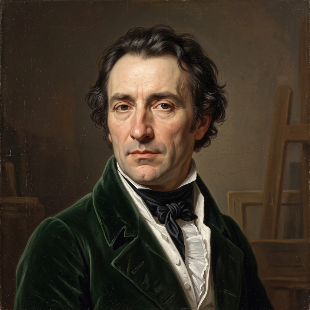 Portrait of Anne-Louis Girodet de Roucy-trioson