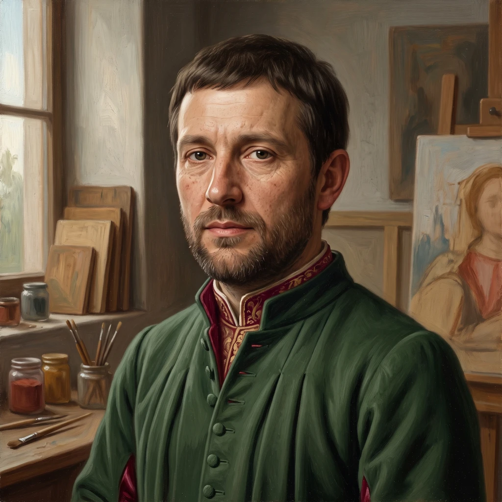 Portrait of Giovanni D'alemagna