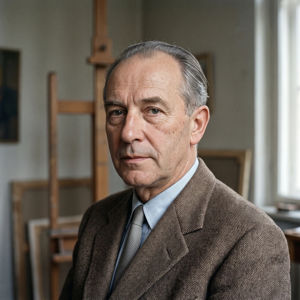 Portrait of Max Bachofen