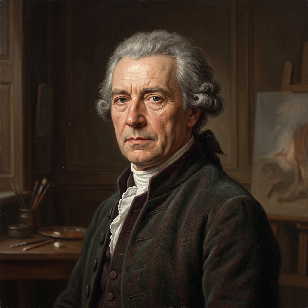 Portrait of Johann Friedrich Grooth