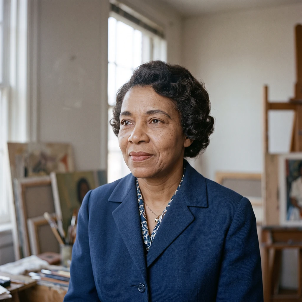Portrait of Loïs Mailou Jones