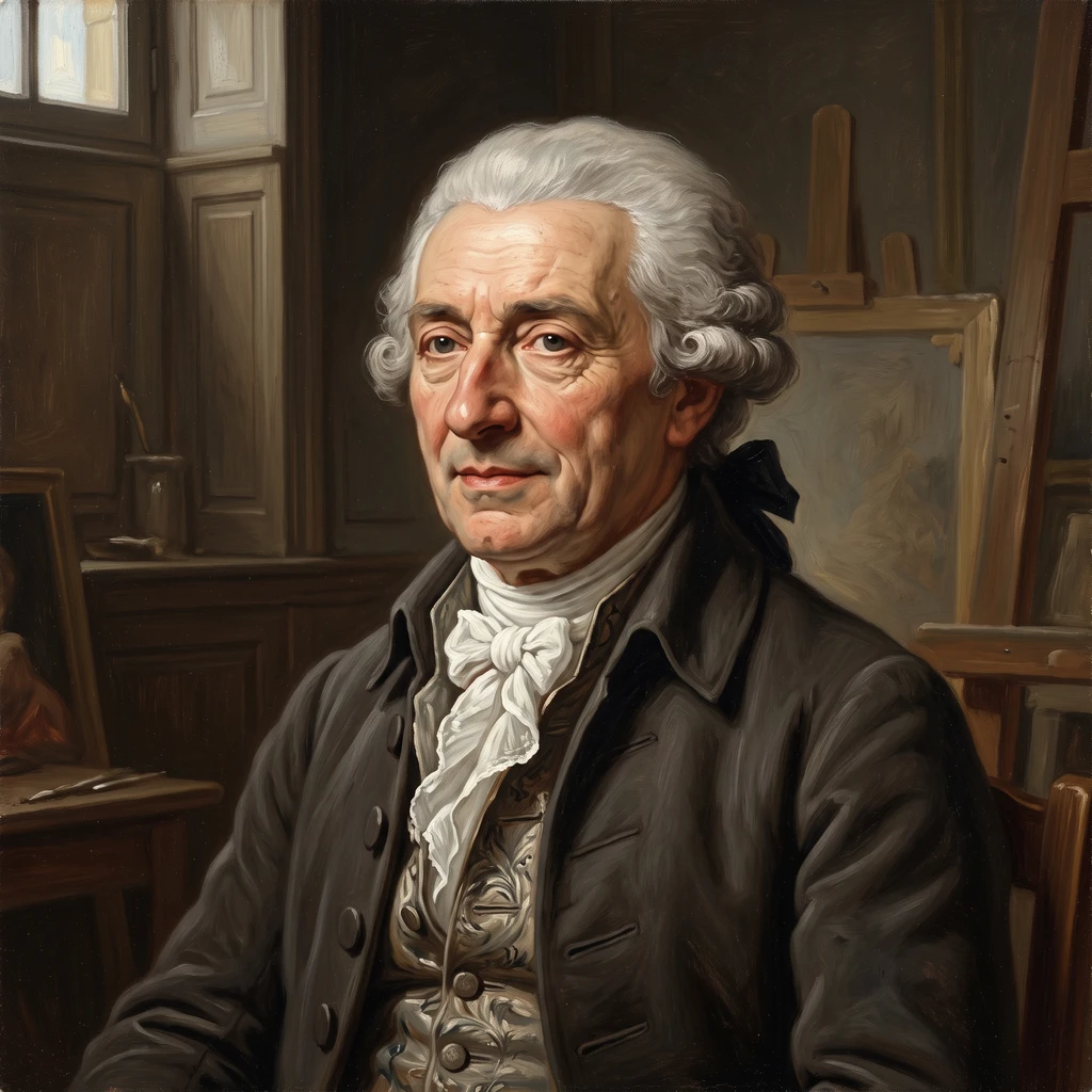 Portrait of Jean-Baptiste Greuze