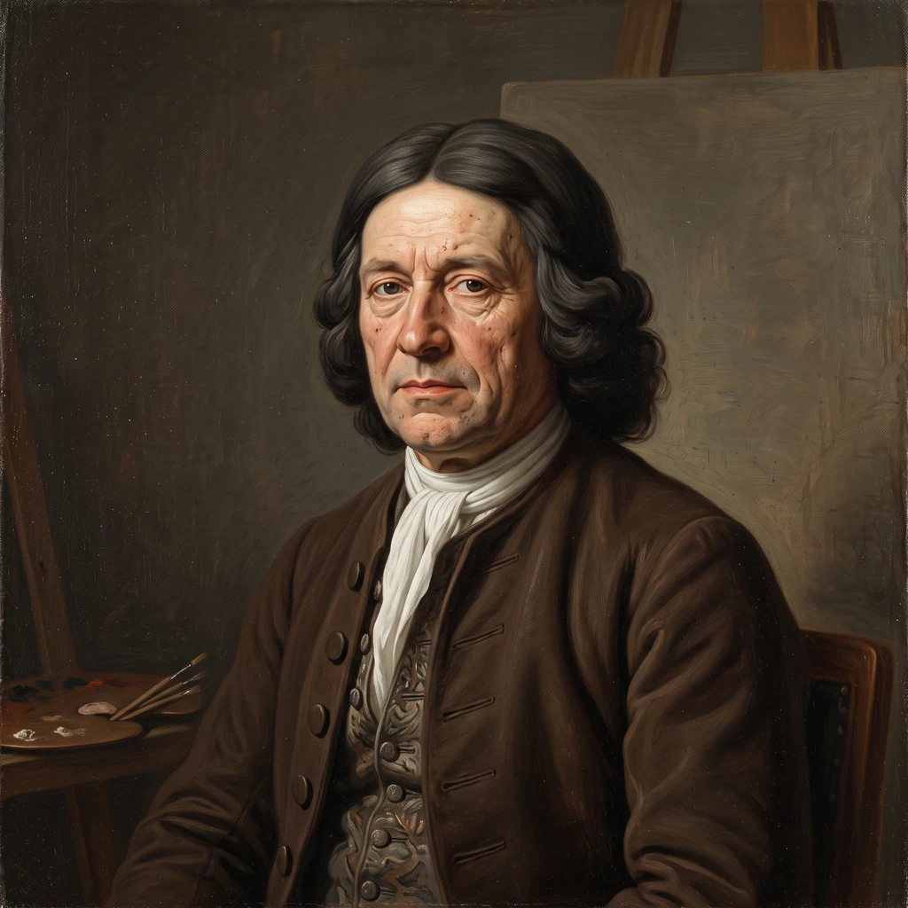Portrait of Johann Adalbert Angermayer