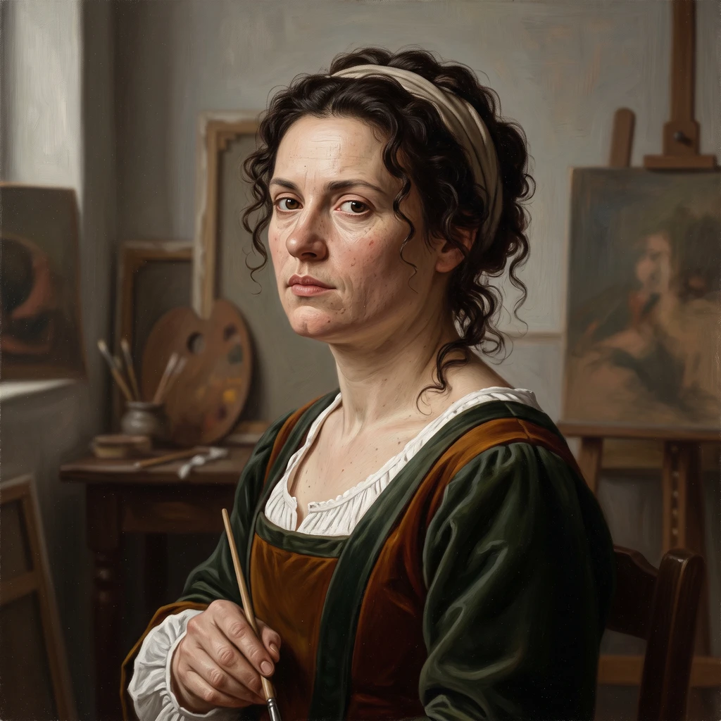 Portrait of Artemisia Gentileschi