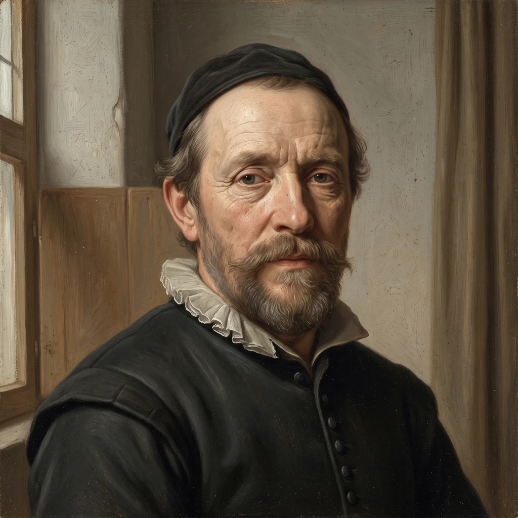 Portrait of Balthasar van der Ast