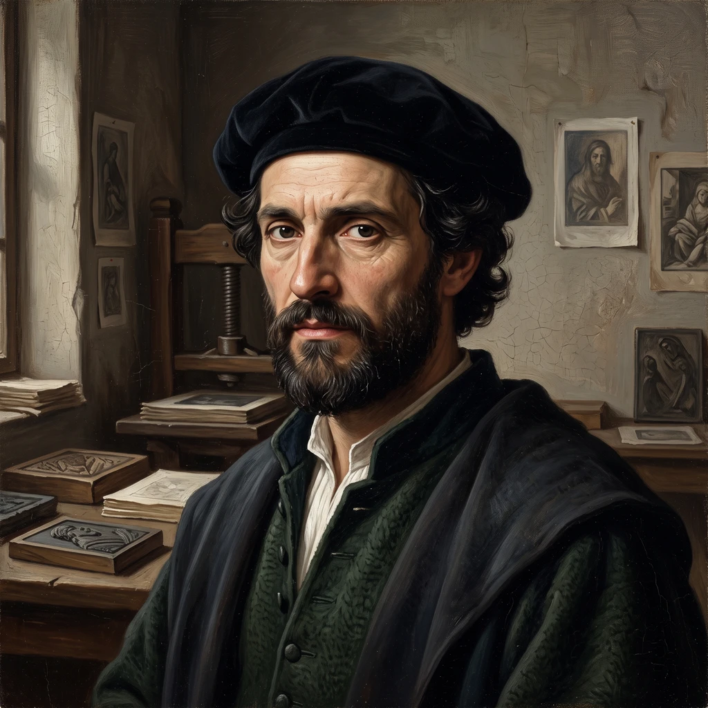 Portrait of Antonio da Trento