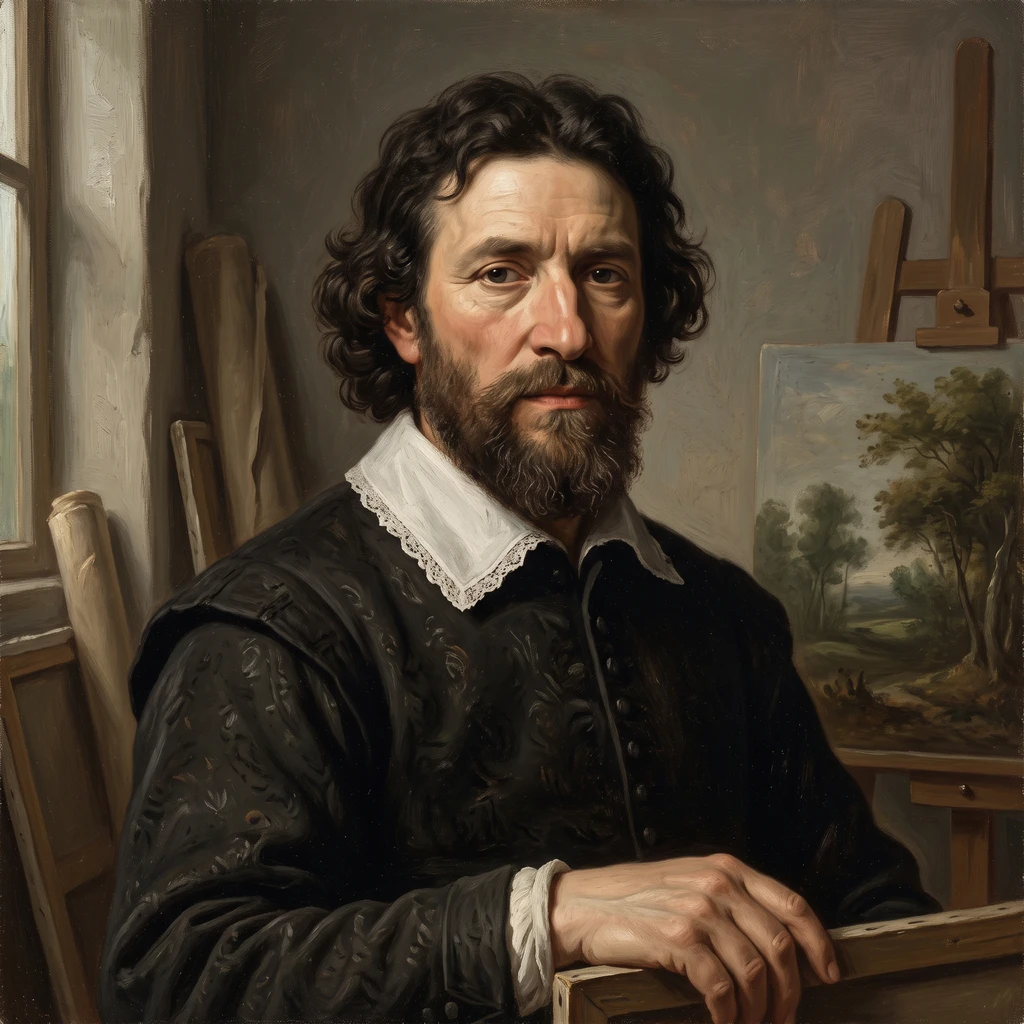 Portrait of Cornelis Gerritsz Decker