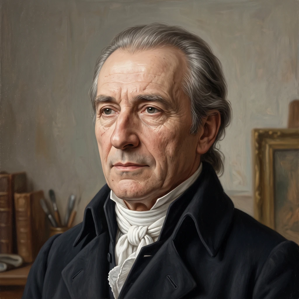 Portrait of Philibert-Louis Debucourt