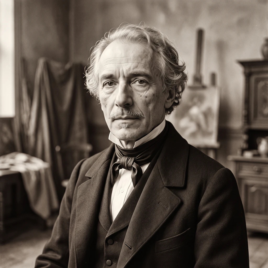 Portrait of Eugène Delacroix