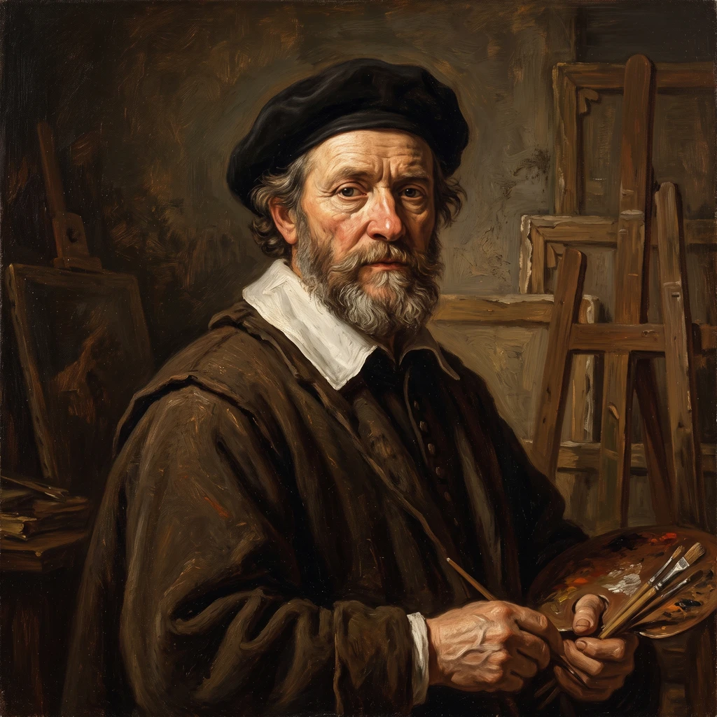 Portrait of Aert de Gelder