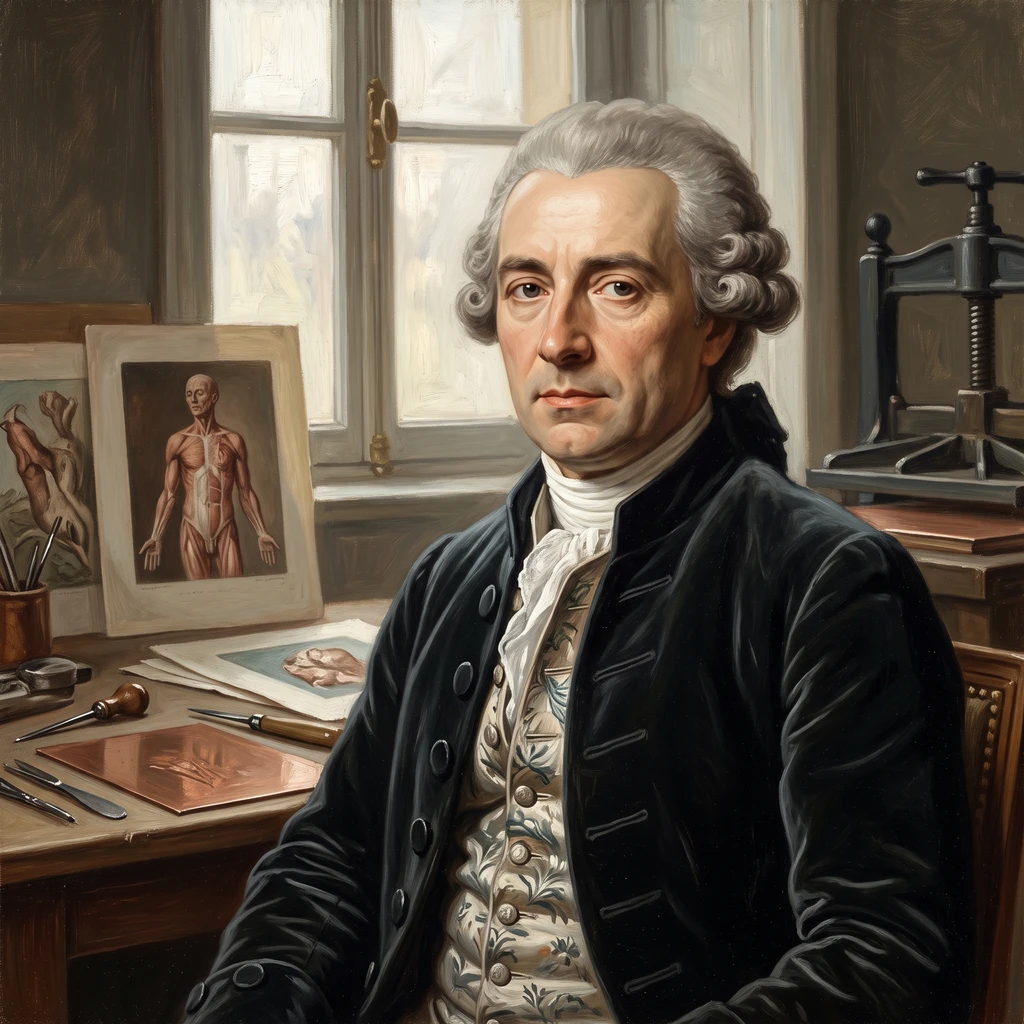Portrait of Jacques-Fabien Gautier-dagoty