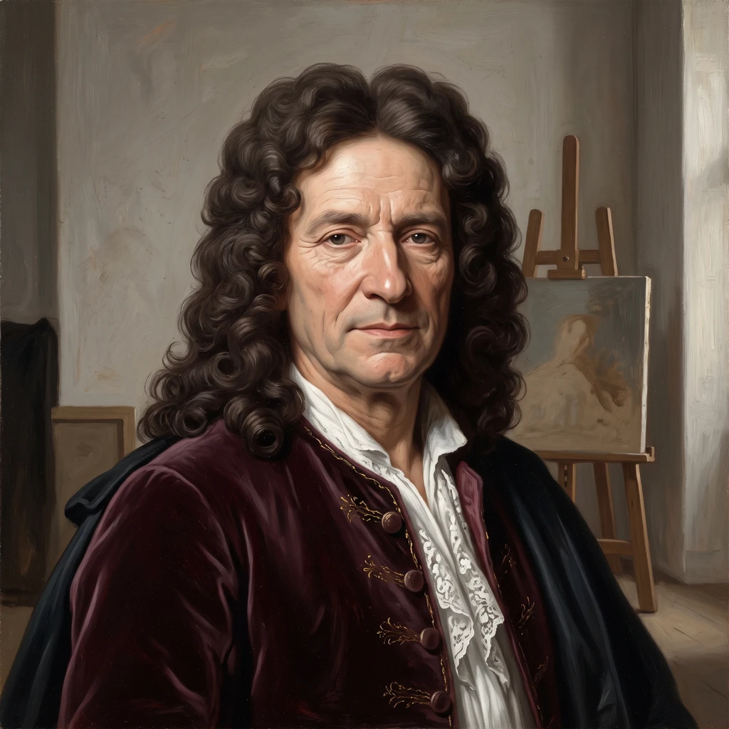 Portrait of Nicolas Colombel