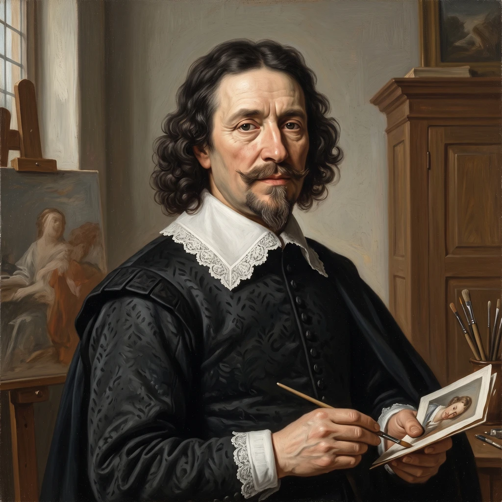 Portrait of Gonzales Coques