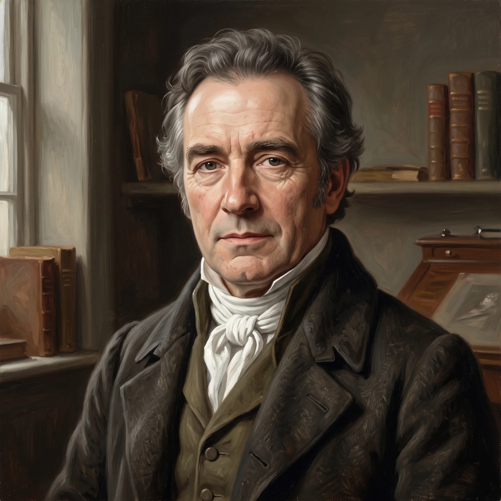 Portrait of George Cooke
