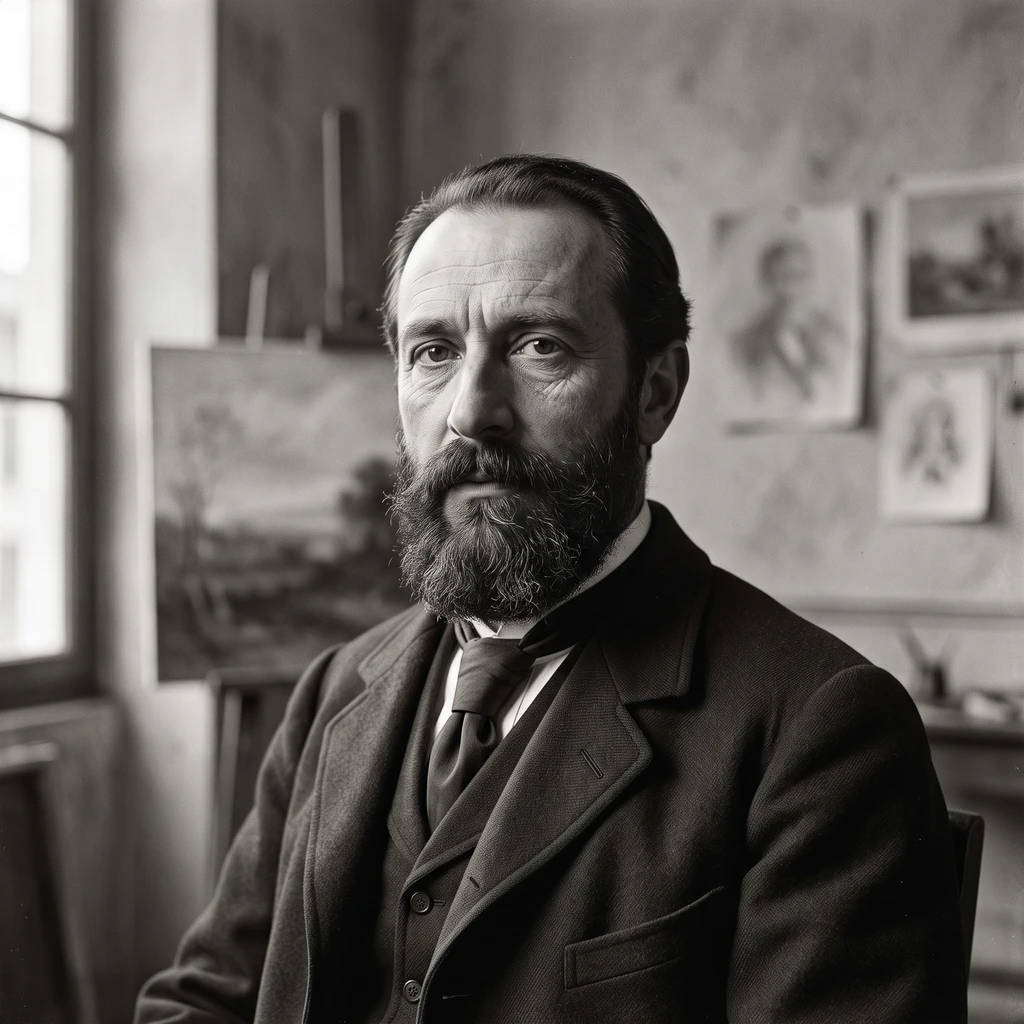 Portrait of Guglielmo Ciardi
