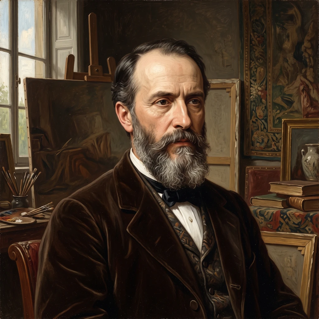 Portrait of Antonio Ciseri