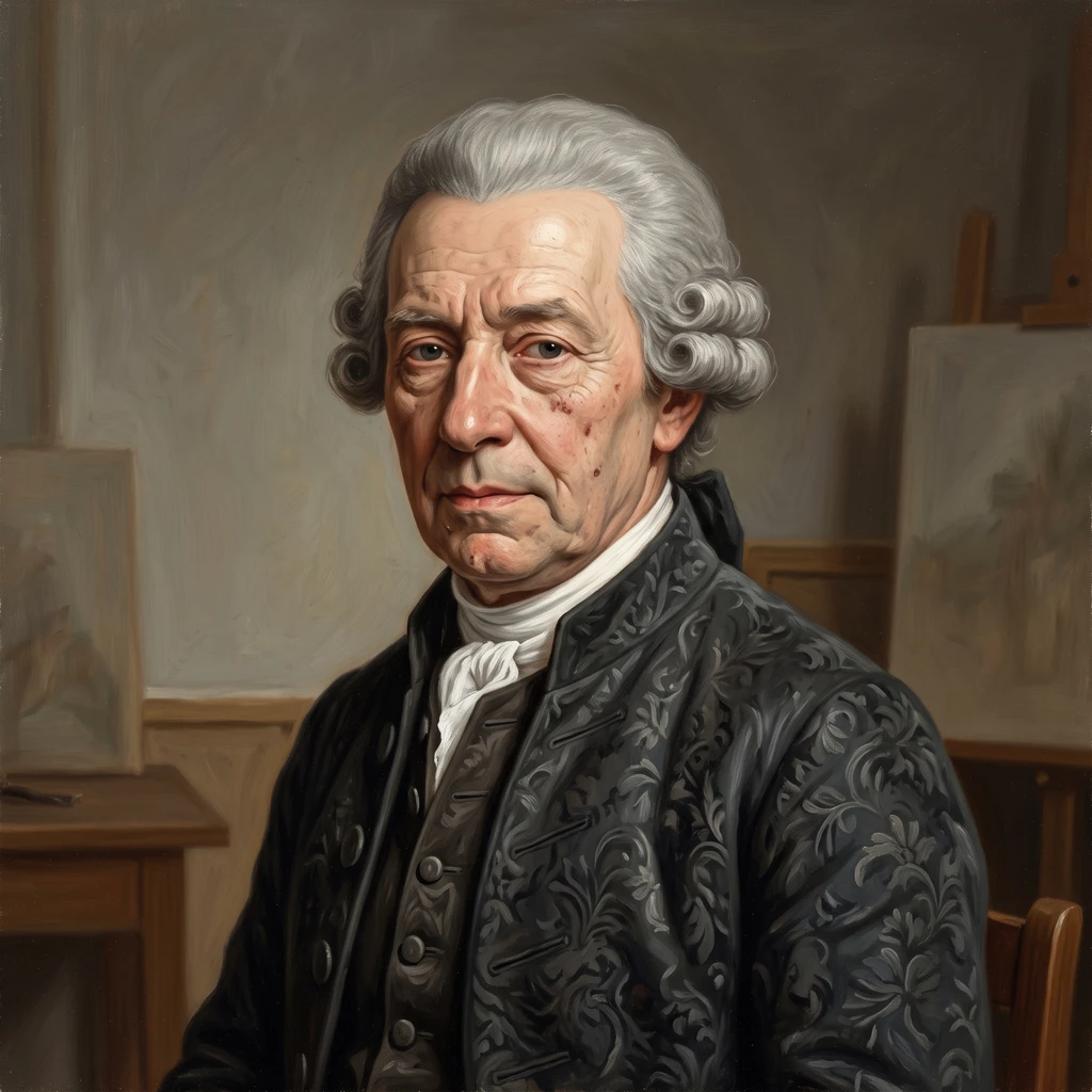 Portrait of Daniel Nikolaus Chodowiecki