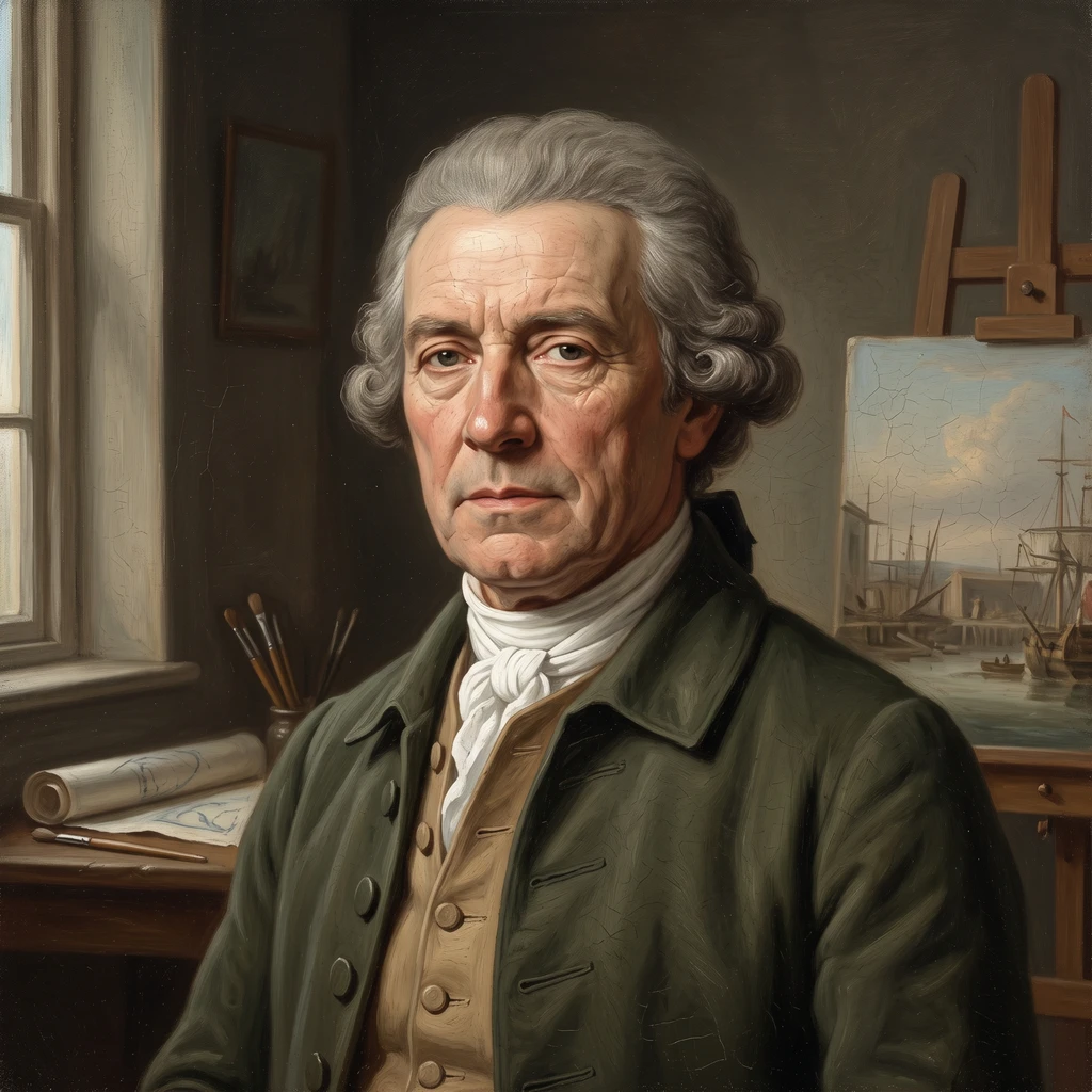 Portrait of John the Elder Cleveley
