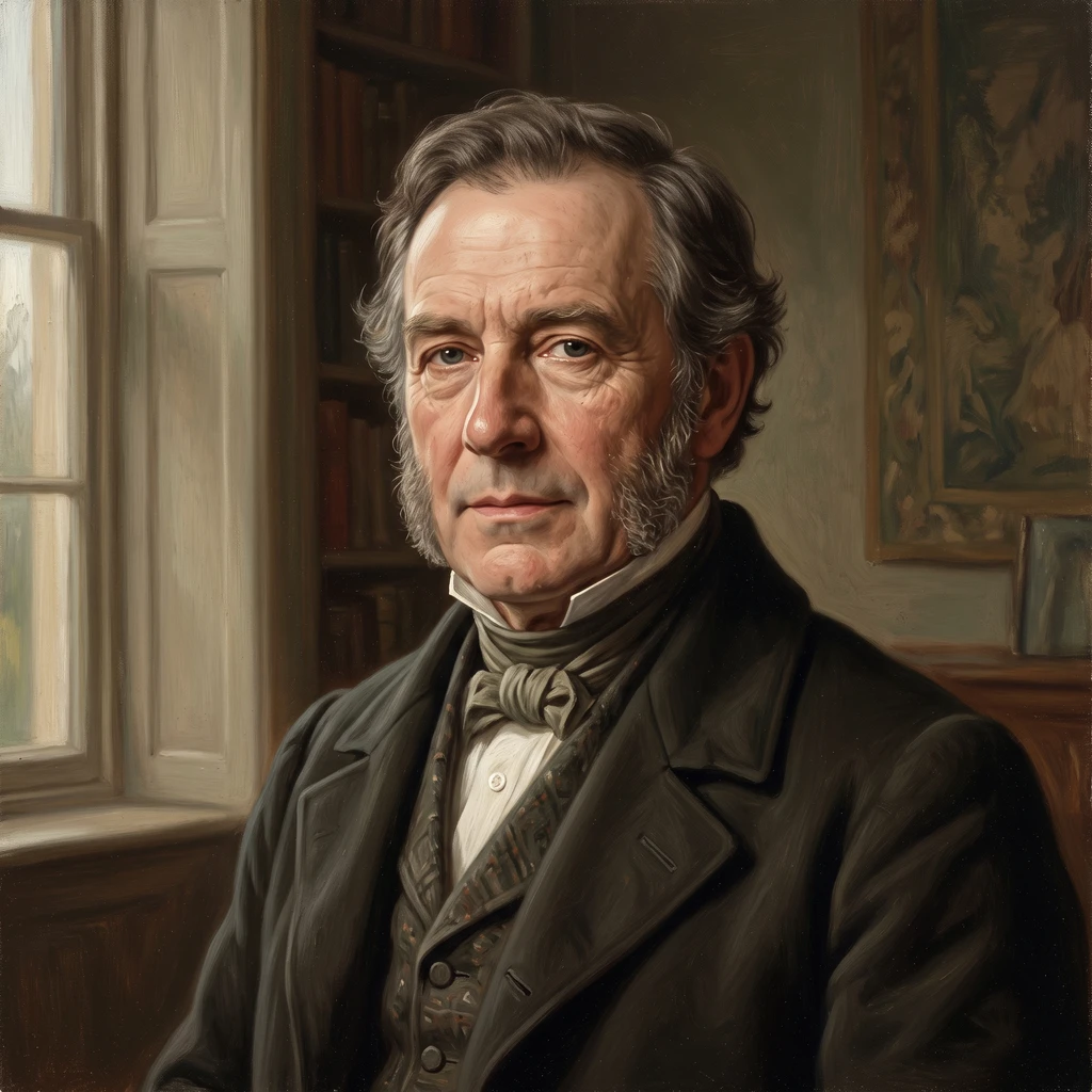 Portrait of George Clint