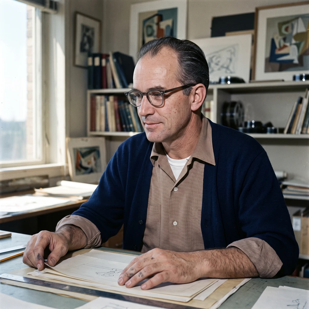 Portrait of Gene Hawley