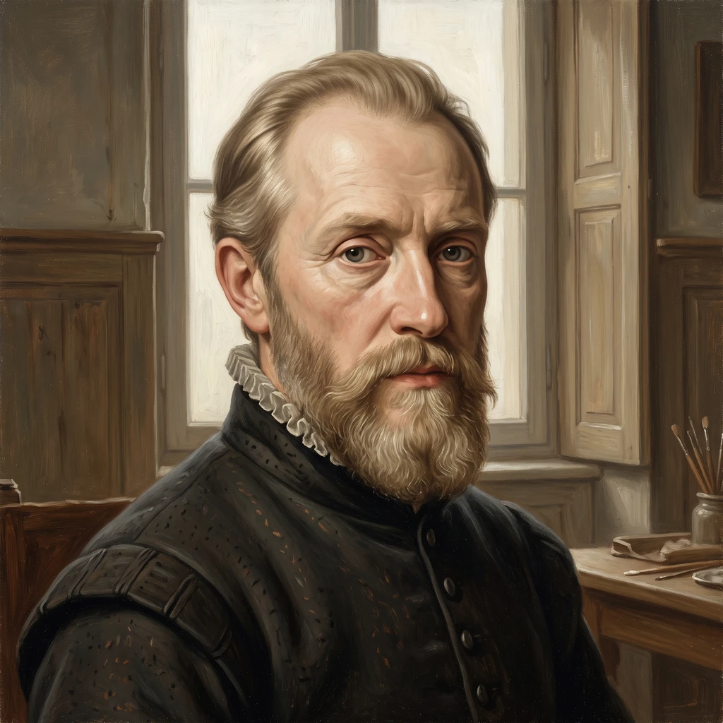 Portrait of Marten van I Cleve