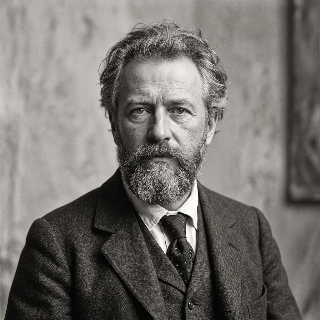 Portrait of Emile Claus