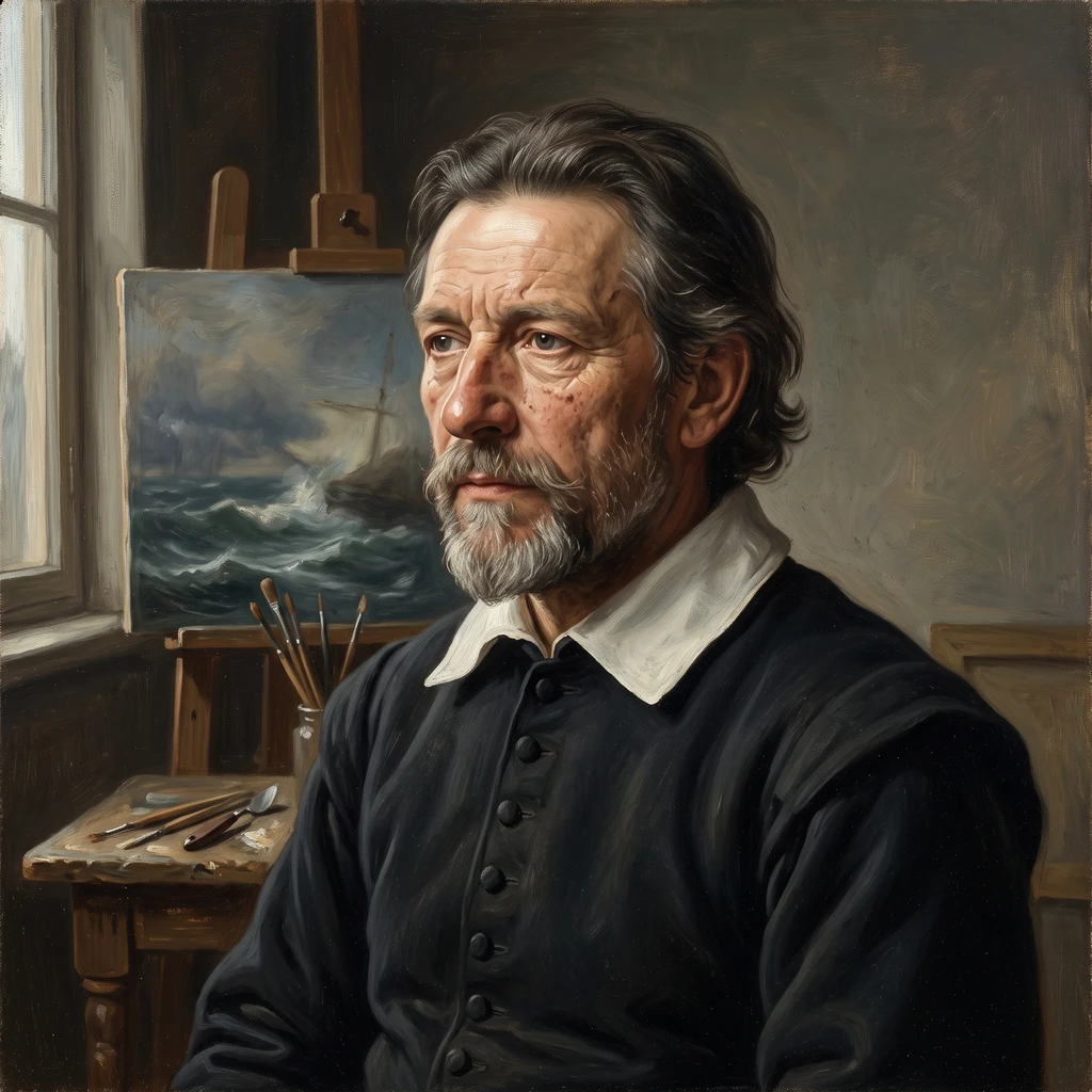 Portrait of Jan Porcellis