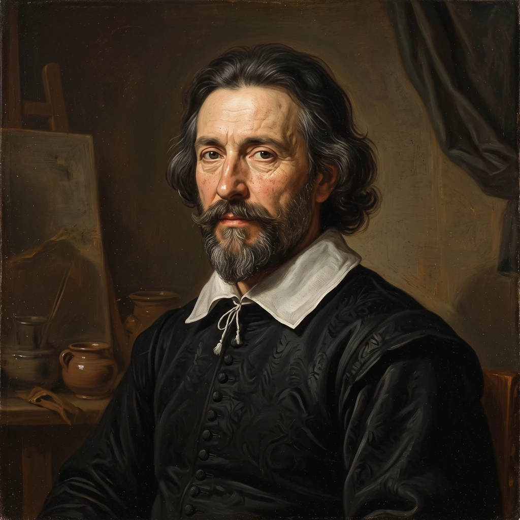 Portrait of Paolo Porpora