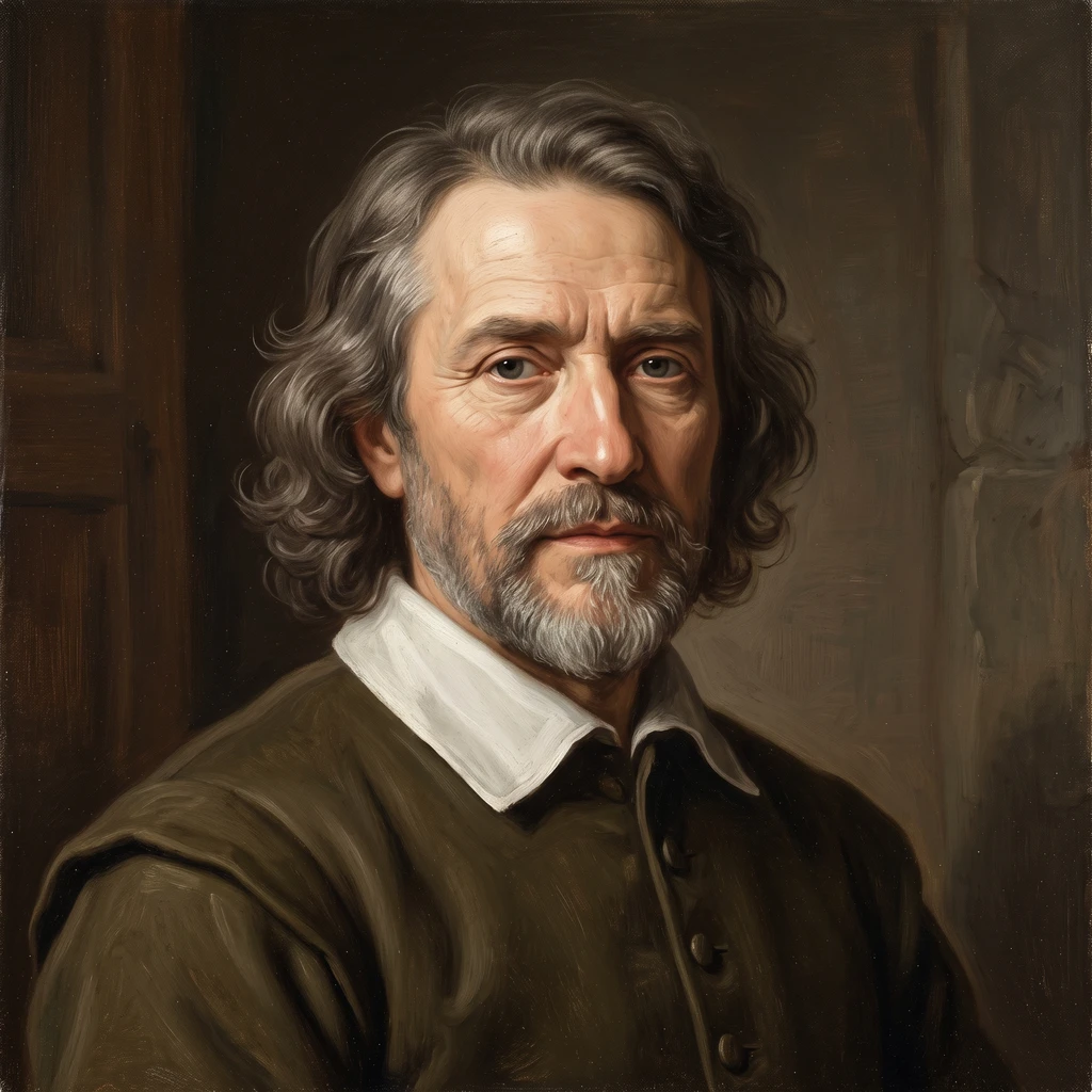 Portrait of Nicolas Poussin