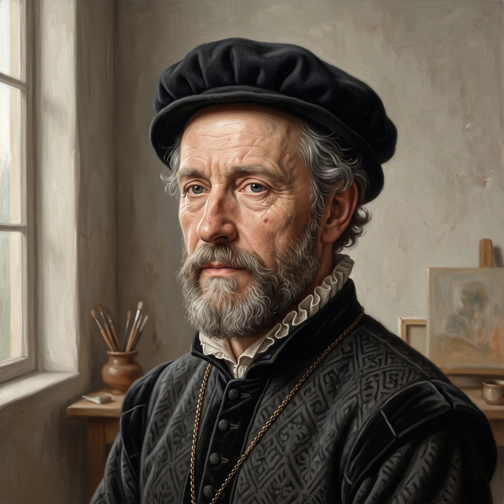 Portrait of Pieter Pourbus